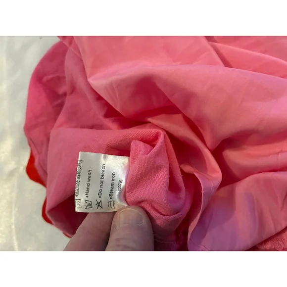 NWT Zesica Pink Sundress Size Medium - Picture 10 of 10
